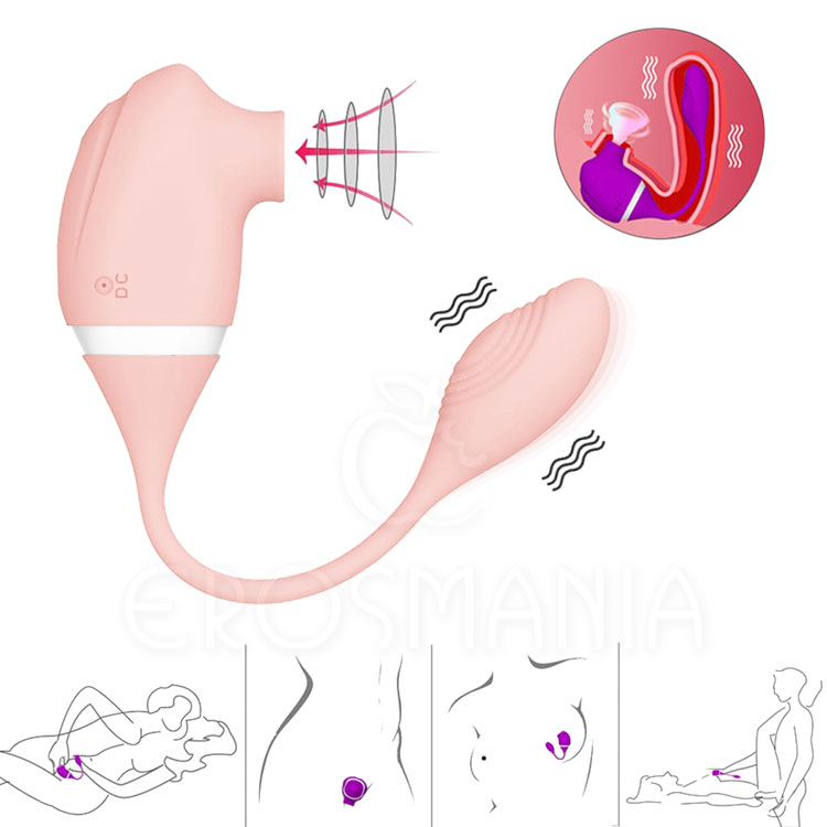 Sucking Massager Sugador E Potente Vibrador Sex Shop Erosmania