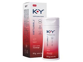 KY Gel Lubrificante Intimo Beijável 50g - Morango KY Gel Lubrificante Intimo Beijável 50g - Morango