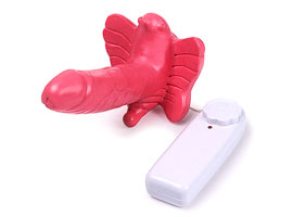 Butterfly com Pênis Vibrador - Multivelocidade