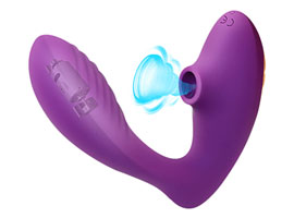 Estimulador por Sucção com Vibrador - Silicone