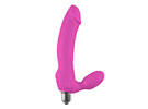 Strap-on Dildo Magenta - Vibrador 7 funções