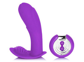 Papa Massage Vibrator Purple - Vibrador vai-e-vem