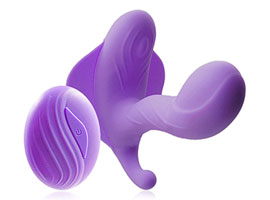 Fire Butterfly Purple - Vibrador Aquecedor