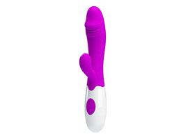 Pênis Recharger Vibrator Purple - 30 funções