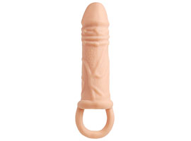 Cyberskin Pleasure Penis Sleeve - Capa peniana