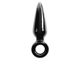 Male Female Anal Plug Black - Plug para iniciantes