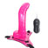 Harness - 8" Curved Dong Pink - Pênis com cinta (Imagem 1 de 2)