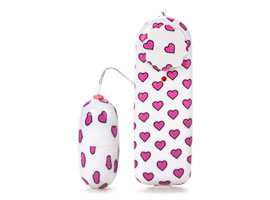 Pleasure Bullet Heart - Vibrador multivelocidade