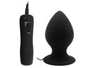 XL Anal Plug 7 Speed Black - Silicone