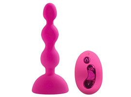 Anal Beads-S Pink - 2 vibradores - controle remoto