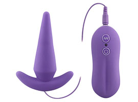 Probe Vibrating Anal Plug Purple - 10 funções