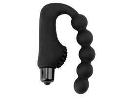 Silicone Power Beads Stimulator - Plug vibrador