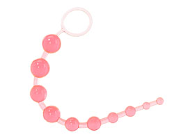 10 Anal Beads Rose - Bolinhas tailandesas