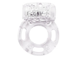 Vibrating Penis Ring Clear - Anel peniano vibrador