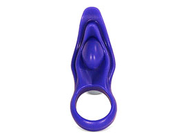 Stamina Power Clit Cockring Blue - Anel vibrador