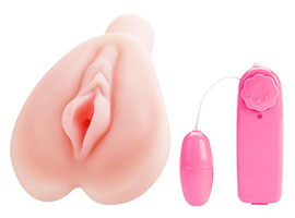 Vibrating Realistic Pussy - Vagina com vibrador