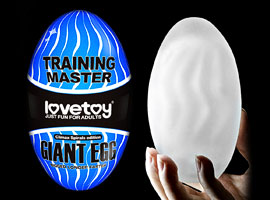 Giant Egg Climax Spirals - Masturbador Masculino