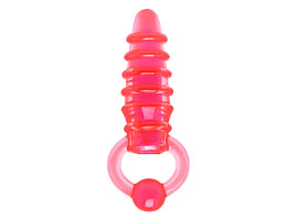 Butt Vibe Pink Neon - Mini Vibrador de Silicone