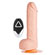 Wireless Silicone - Pênis Vibrador de Silicone (Imagem 1 de 2)