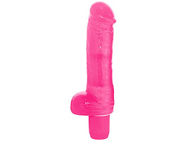 6,5" Penetrator Dong Pink - Pênis vibrador