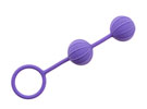 Silicone Kegel Balls Purple - 2 bolas