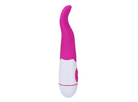 Recharger Tongue Vibrator Magenta - Silicone