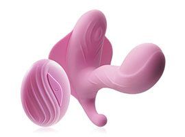 Fire Butterfly Rose - Vibrador Aquecedor Recarreg