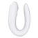 Satisfyer Double Joy White - Vibrador Casal (Imagem 2 de 5)