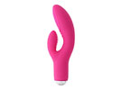 Dora Rechargeable Silicone Vibrator Pink -Rotativo