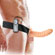 8" Vibrating Hollow Strap-On - Capa com Cinta (Imagem 1 de 4)