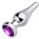 Conic Butt Plug Purple - M - Plug anal de metal (Imagem 2 de 2)