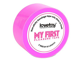 Lovetoy Bondage Tape Pink - Imobilização