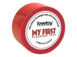 Lovetoy Bondage Tape Red - Imobilização