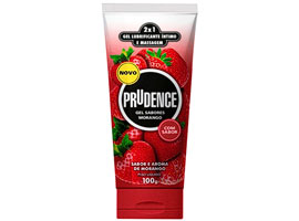 Lubrificante Prudence Sabor e Aroma Morango 100g