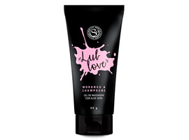 Lub Love Morango & Champanhe - Gel lambível - 30g