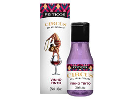 Circus- Vinho Tinto - 35ml Beijável e Aquecedor