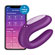 Satisfyer Double Joy Purple - Vibrador Casal (Imagem 1 de 5)