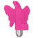 Fingertip Butterfly Pink - Vibrador de Dedo (Imagem 2 de 3)