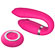 Aimee Pink Vibrador Casal com Estimulador Sucção (Imagem 2 de 2)