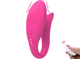 Ariel - Vibrador Casal com Controle Remoto sem Fio