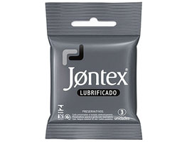 Preservativo Jontex Lubrificado - c/ 3 unid.