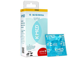 Preservativo K-Med K-Misinha Invisível c/ 8 unid.