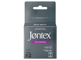 Preservativo Jontex Texturizado - c/3 unid.